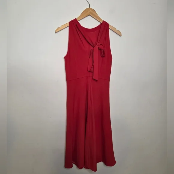 Babaton Aritzia Petros Red Dress Size 0 - Picture 7 of 12